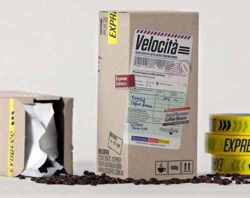 بسته بندی قهوه ریو