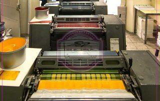 نمای دستگاه چاپ
